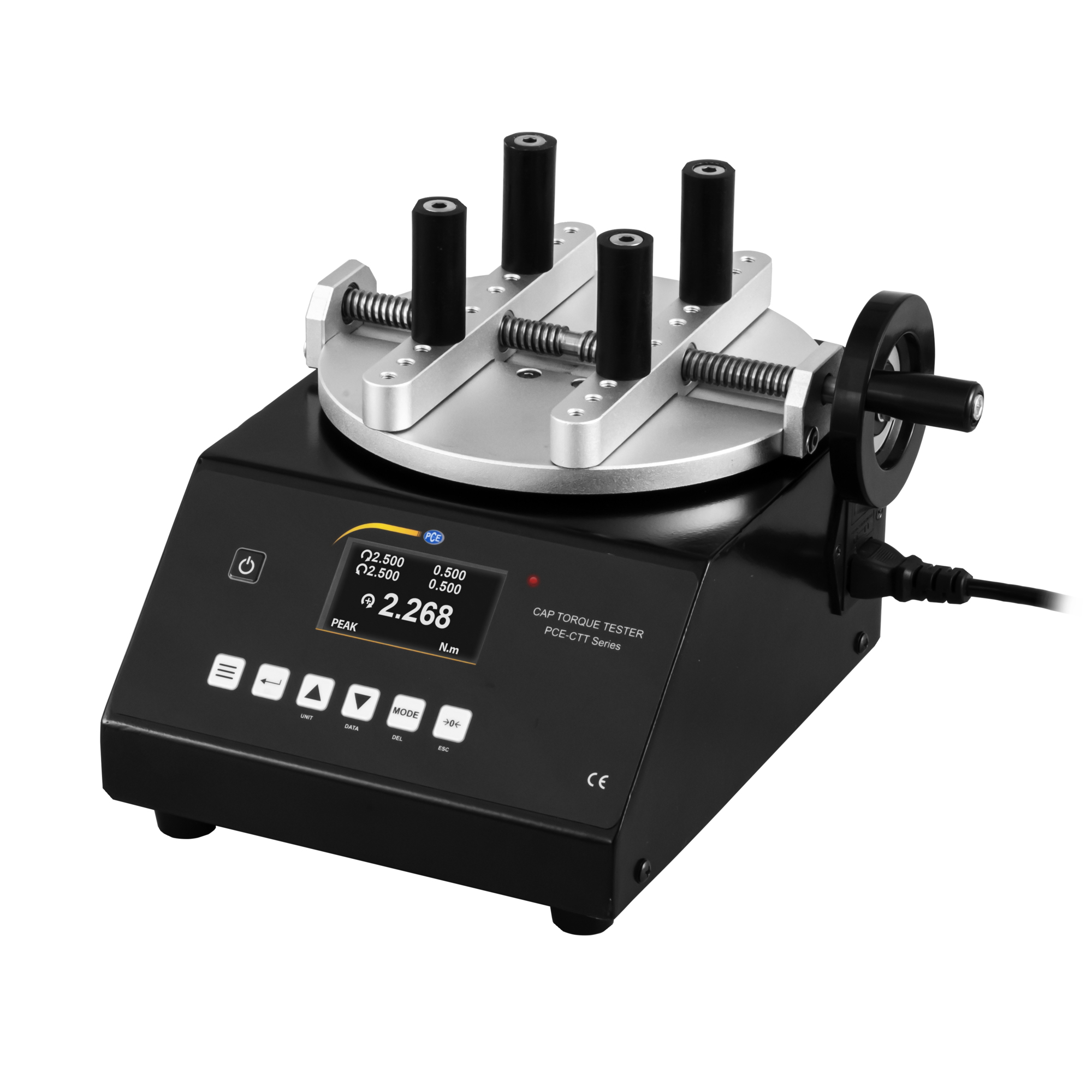 PCE Cap Torque Tester — Stationary, Software-Enabled, Model# PCE-CTT 5